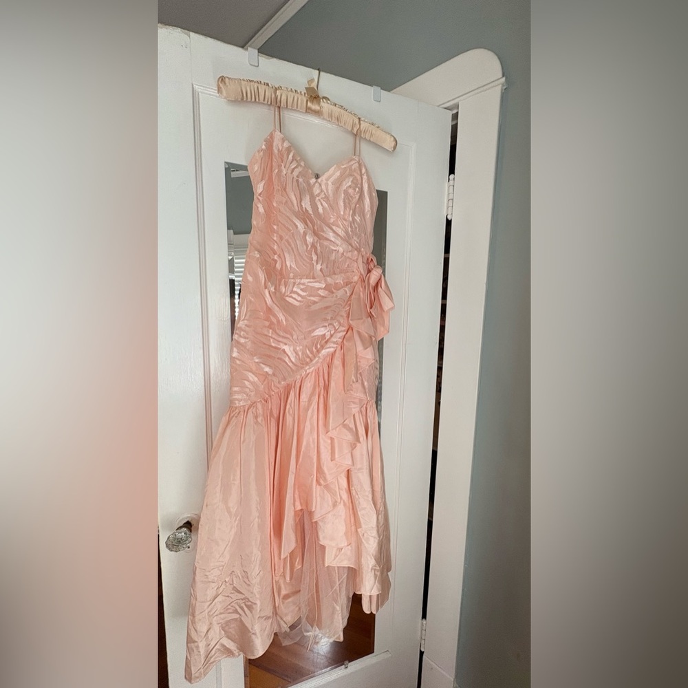 1980s Barbie Vintage Pink Dress
